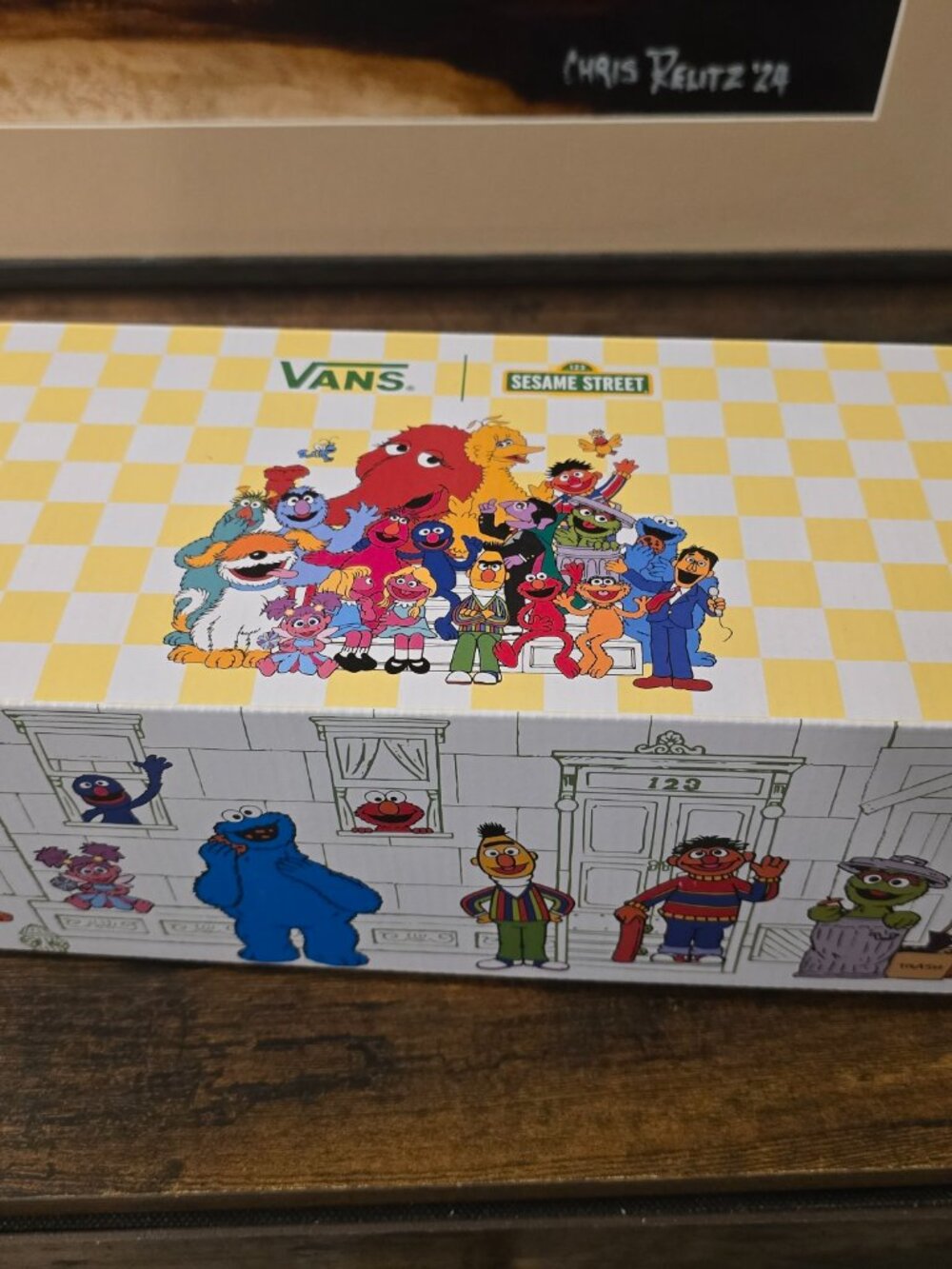 VANS x Sesame Street Elmo Old Skool Sneakers Shoes Women's Sz 7.5 US NEW RARE - Picture 13 of 16